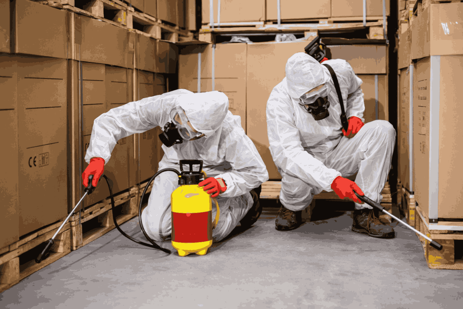 Commercial pest control service for restaurants shops and warehouses